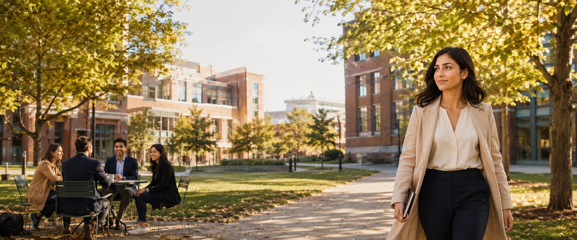 Prospective Harvard Kennedy School fellow on campus